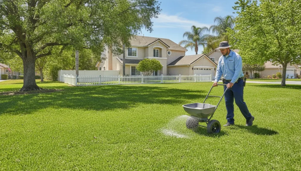 A healthy Fresno lawn protected by professional yard pest control